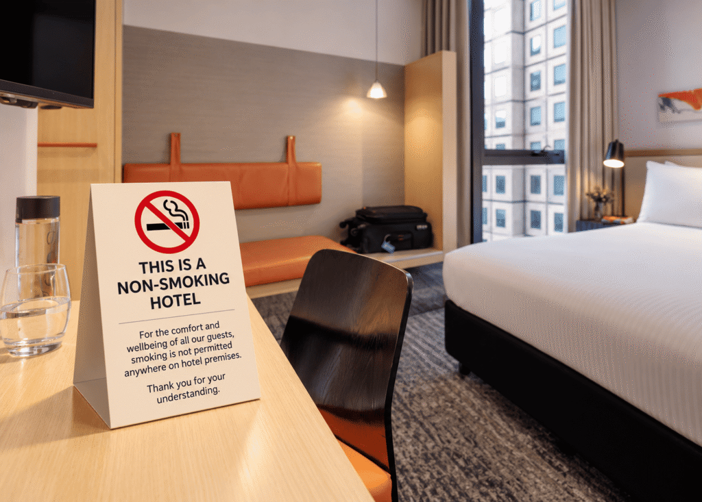 Non-Smoking-Hotel-Room-Sign