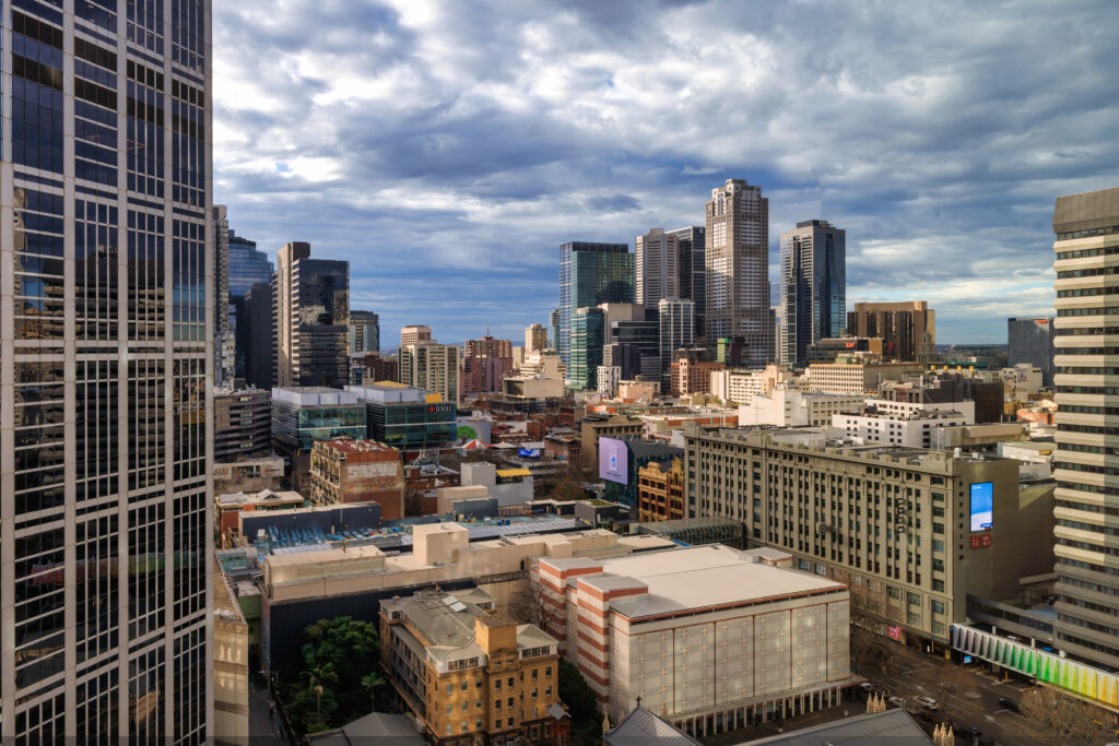 Brady King Skyline Room View