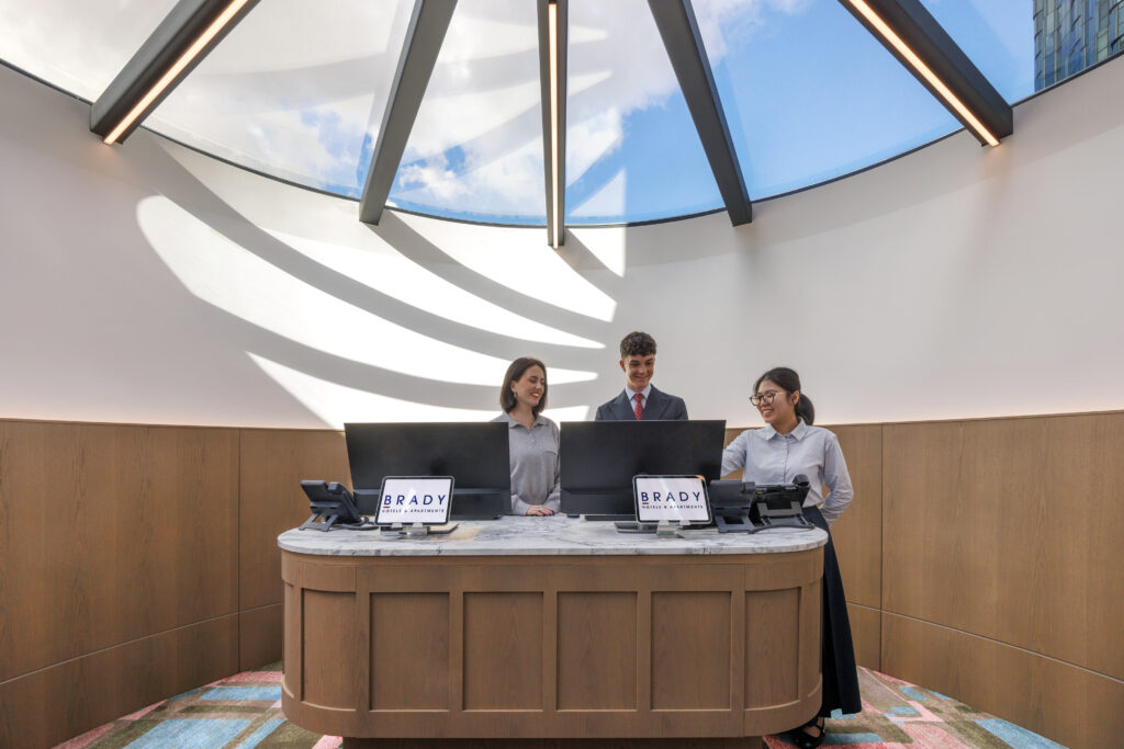 Brady Hotels Elizabeth Street Level 8 Reception