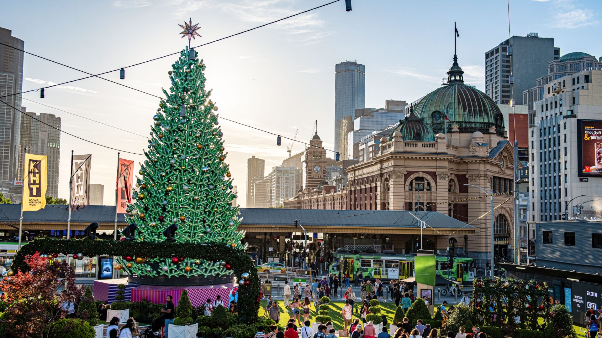 Christmas in Federation Square